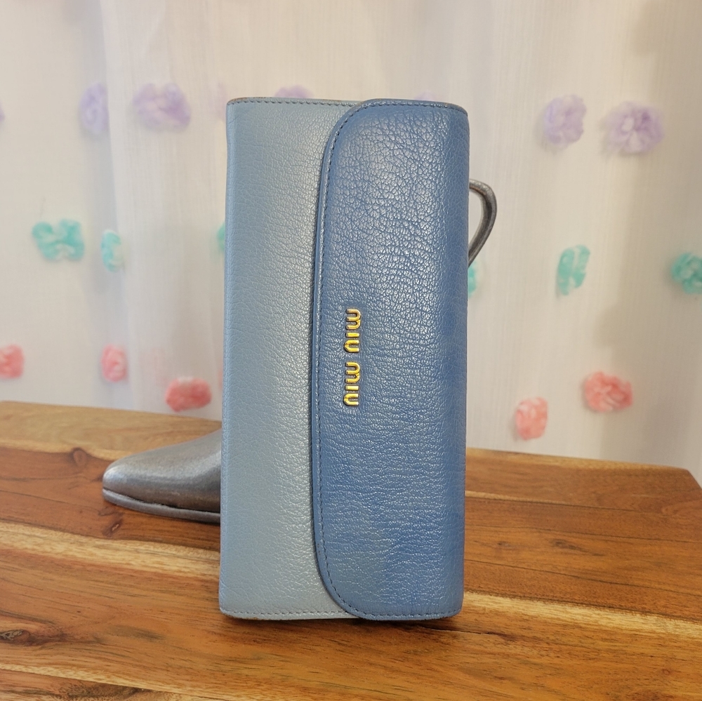 Authentic Miu Miu Two Toned Wallet - image 1